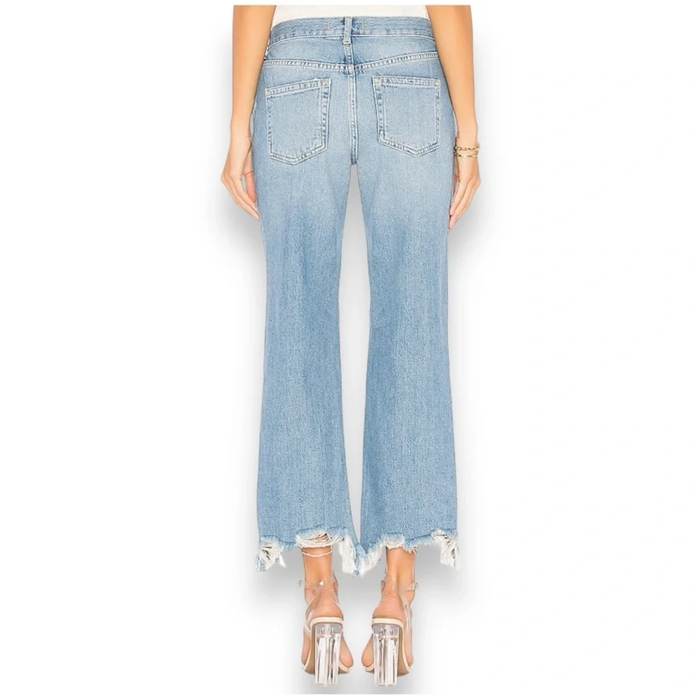 Free People x We The Free Maggie Straight Jean in Faded Blue Size 26 - Picture 5 of 12